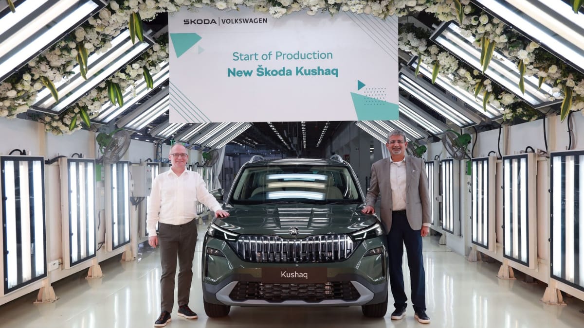 Skoda Kushaq Facelift: भारत में शुरू हुआ प्रोडक्शन , जानें डिटेल्स
