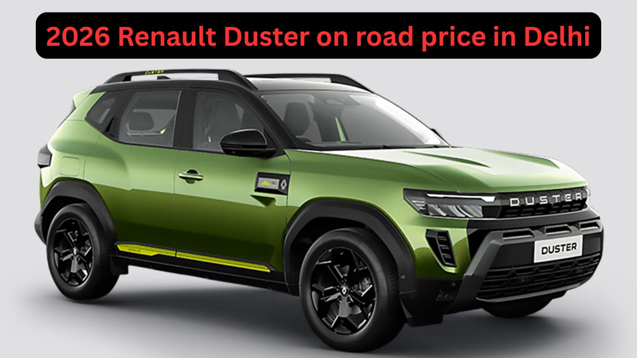 2026 Renault Duster on road price in Delhi