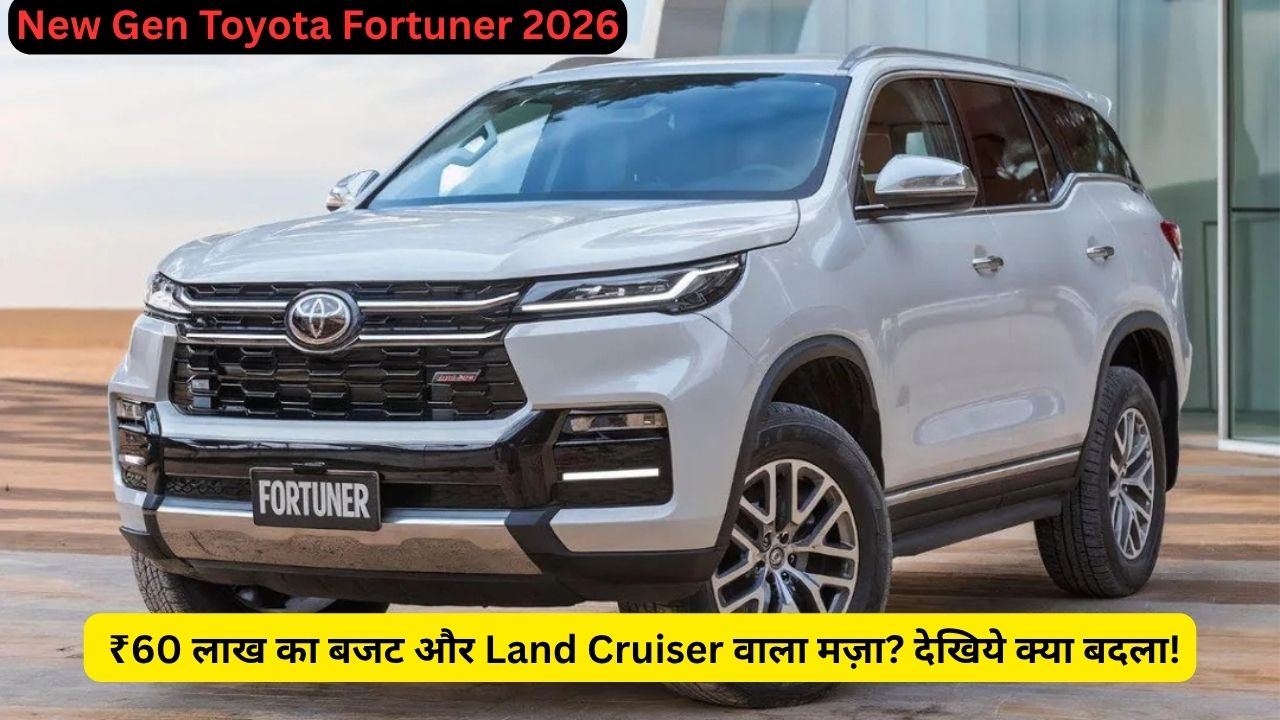 New Gen Toyota Fortuner 2026