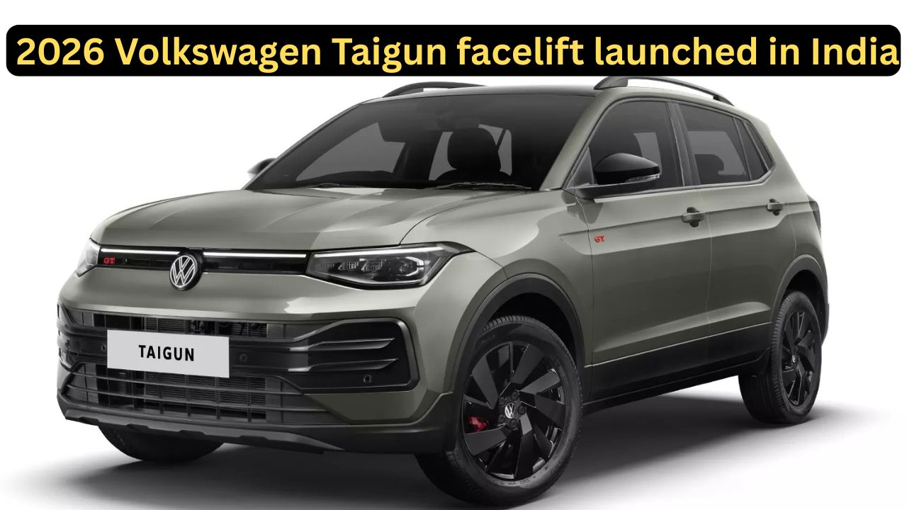 2026 Volkswagen Taigun facelift launched in India