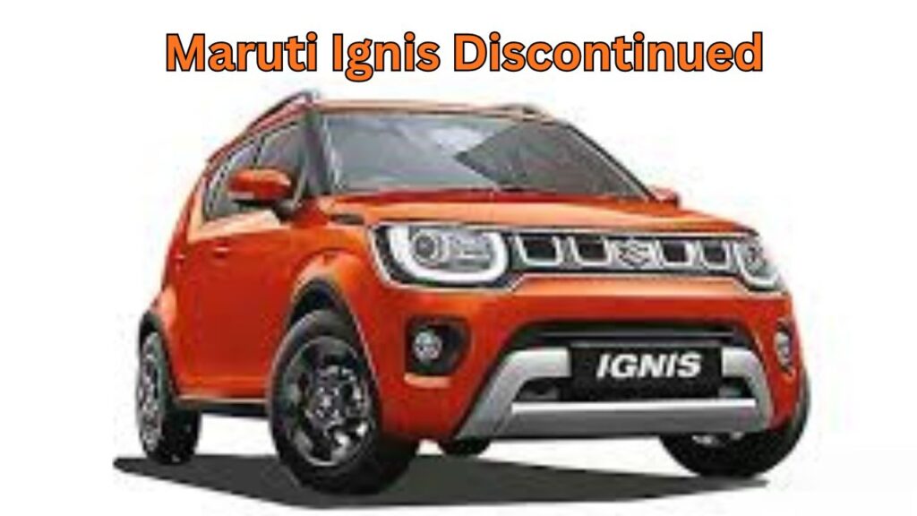 Maruti Ignis India Discontinued
