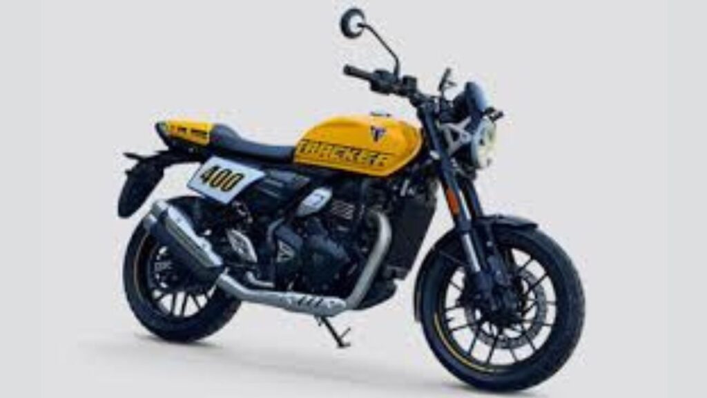  Triumph Tracker 400 Launch in India