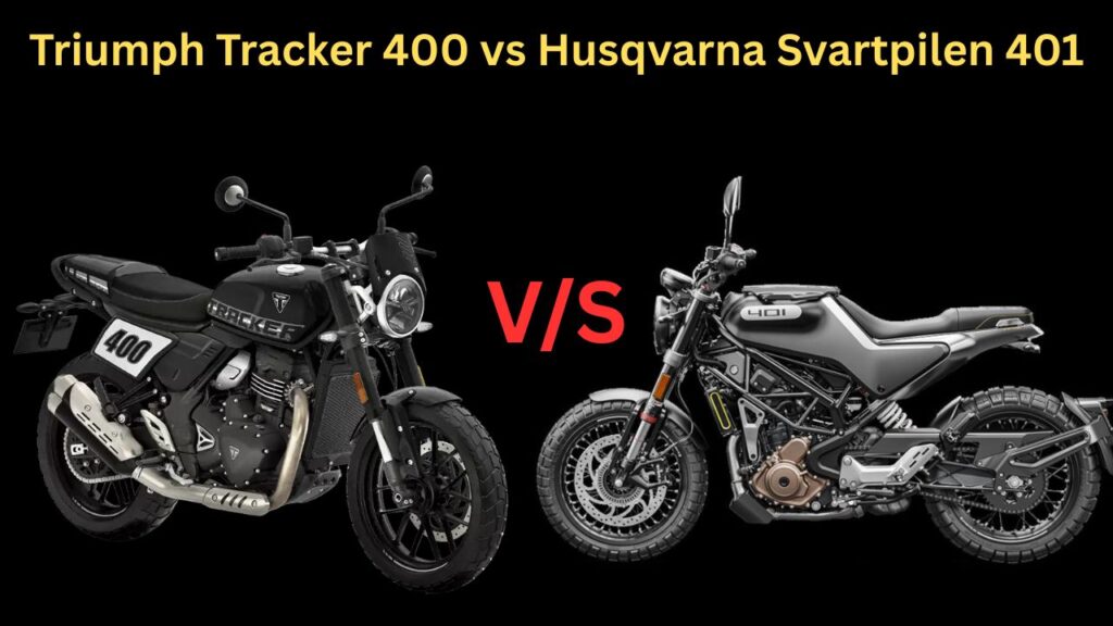 Triumph Tracker 400 vs Husqvarna Svartpilen 401