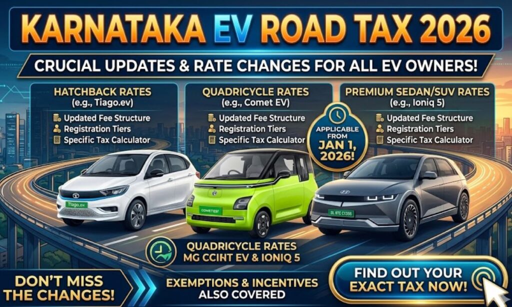 Karnataka EV Road Tax 2026