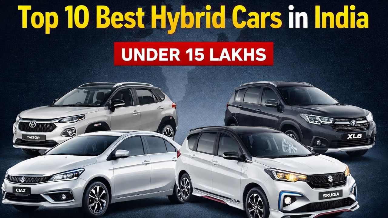 Top 10 Best Hybrid Cars in India Under 15 Lakhs