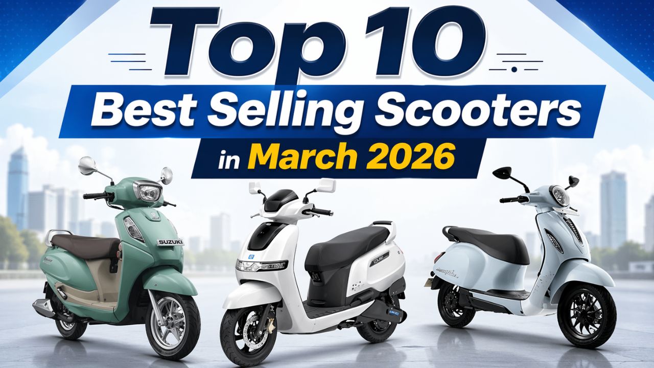 Top 10 Best Selling Scooters in March 2026