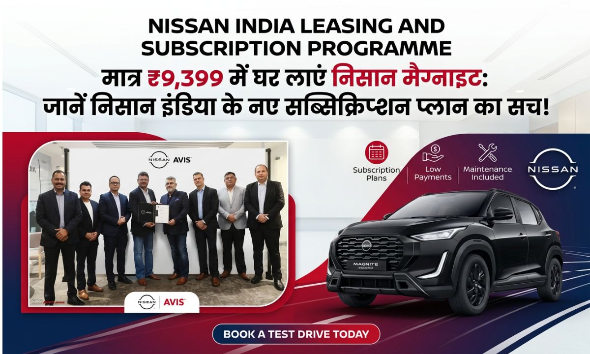 nissan india leasing and subscription programme